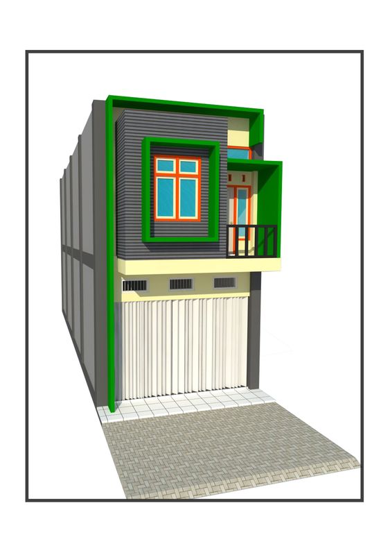 7 Desain Ruko 2 Lantai Minimalis Modern yang Menarik - Lamudi