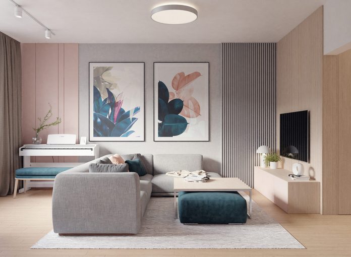 kombinasi cat warna pink dan biru muda kombinasi cat warna pink dan biru muda
